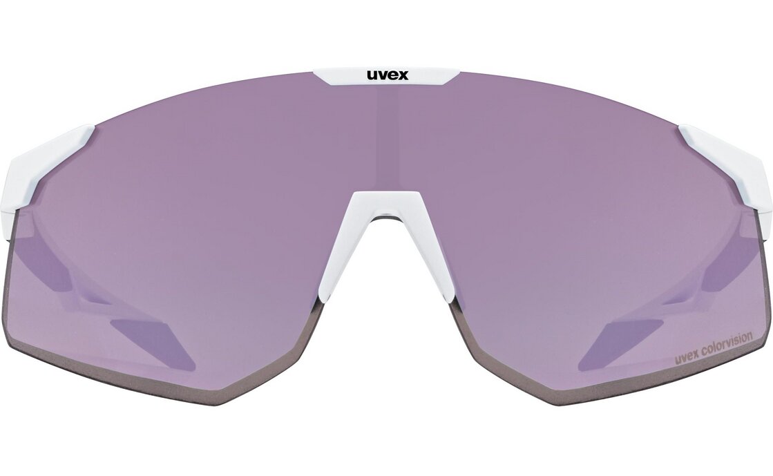 Uvex Pace Perform CV White Matt / Mirror Pink