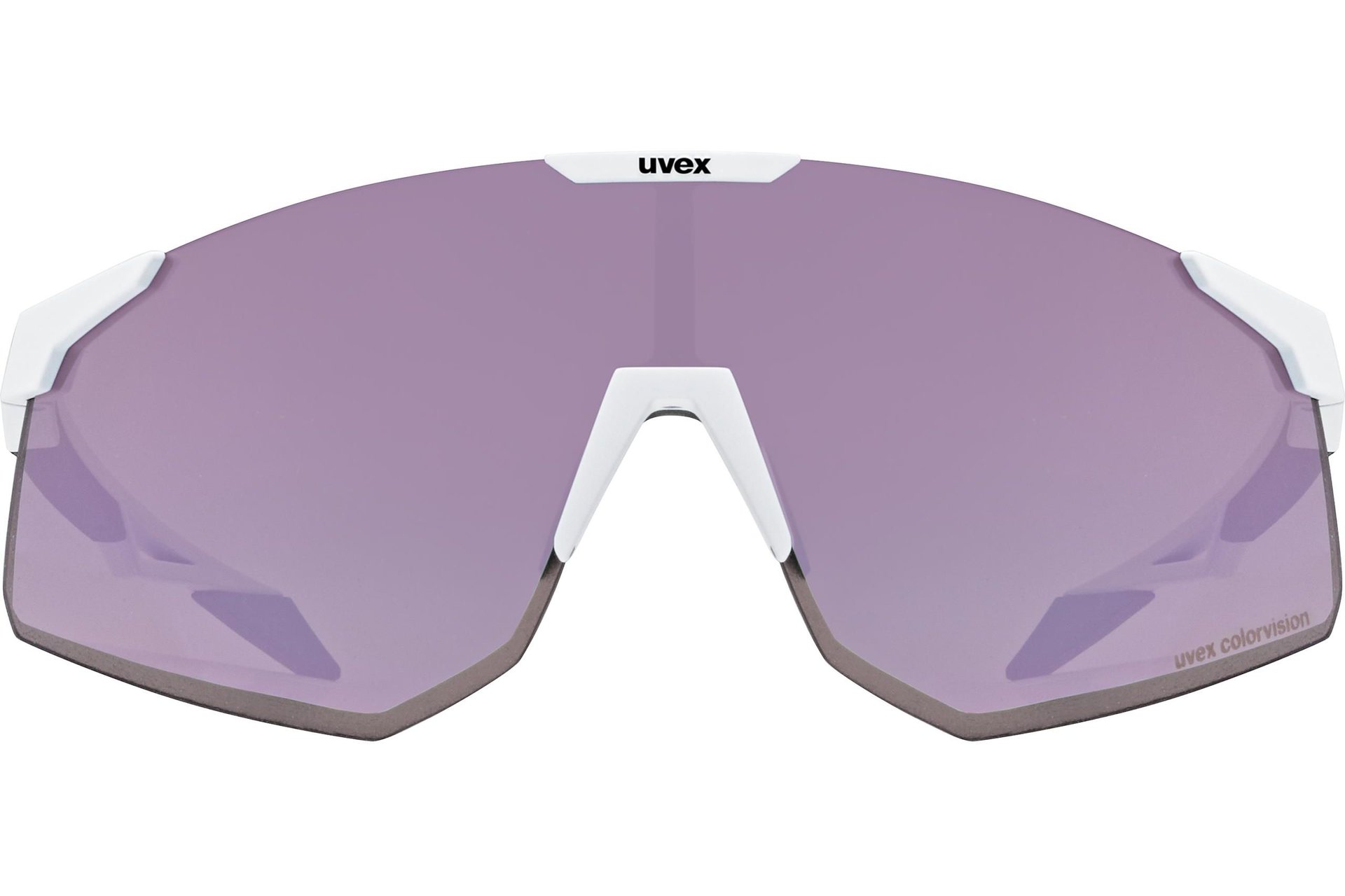 Uvex Pace Perform CV White Matt / Mirror Pink