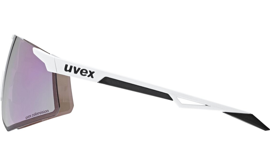 Uvex Pace Perform CV White Matt / Mirror Pink