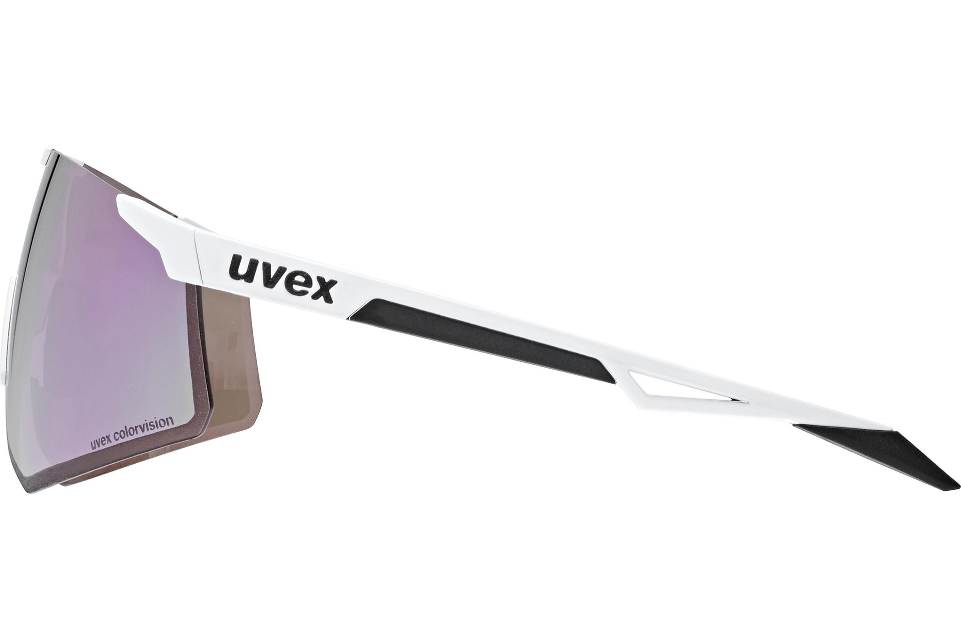 Uvex Pace Perform CV White Matt / Mirror Pink