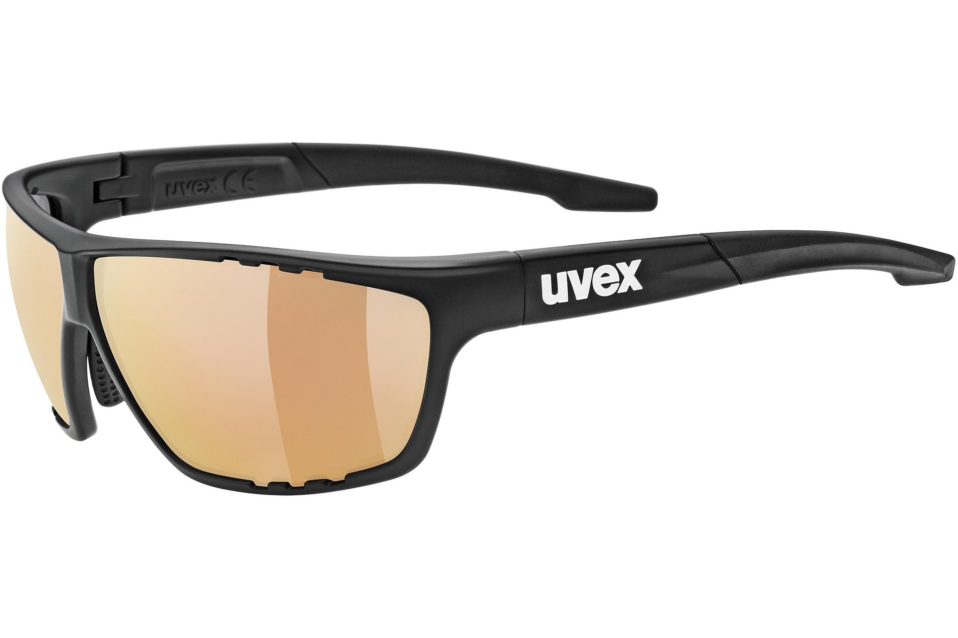 Uvex Sportstyle 706 CV V Black Matt / Lt. Red