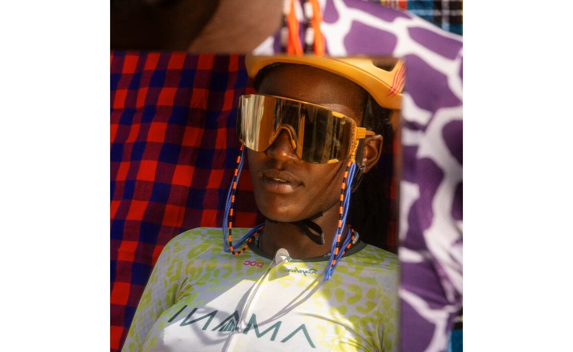 POC Devour Ultra Team Amani Migration Ed. / Violet Gold Mirror