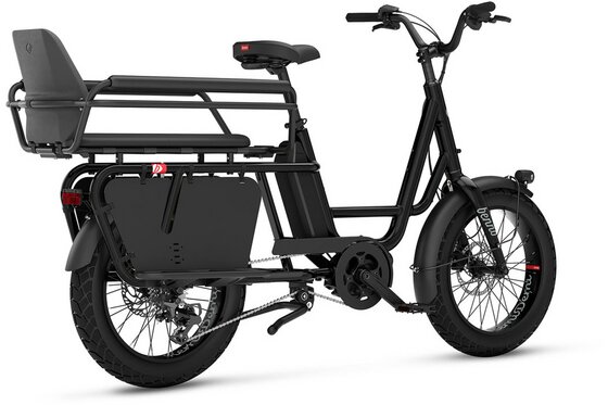 E-Lastenrad - Benno Bikes RemiDemi XL 9D CX EVO 2 + Family Package - 545 Wh - 20 Zoll - Longtail - 2026