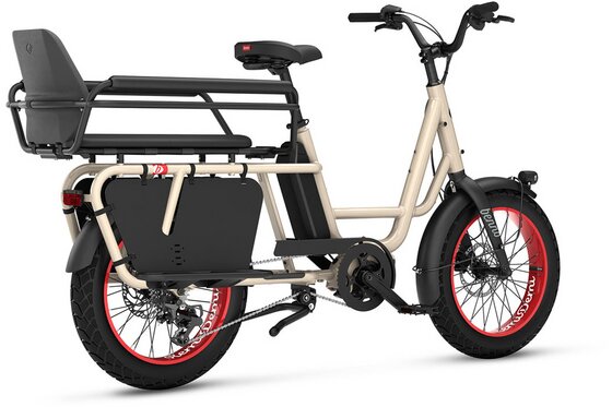E-Lastenrad - Benno Bikes RemiDemi XL 9D CX EVO 2 + Family Package - 545 Wh - 20 Zoll - Longtail - 2026