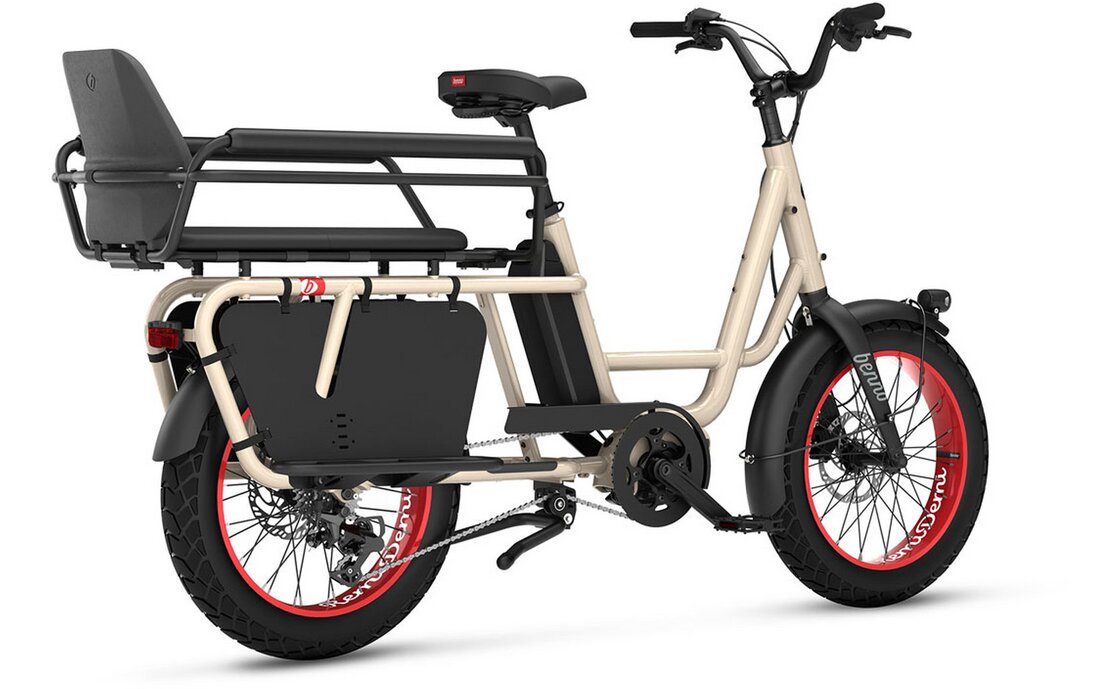 Benno Bikes RemiDemi XL 9D CX EVO 2 + Family Package - 545 Wh - 20 Zoll - Longtail - 2026
