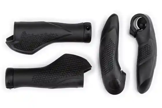 Gummi - Fahrradgriffe - Cube Natural Fit COMFORT Bar Ends Large Griffe