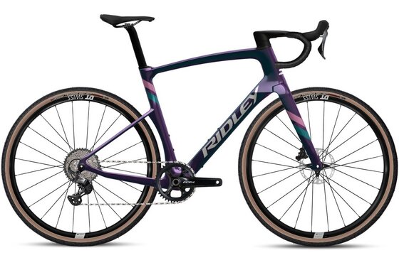 Ridley - Gravel-Bikes - Ridley Kanzo Fast - Shimano GRX800 1x - 28 Zoll - Diamant - 2025