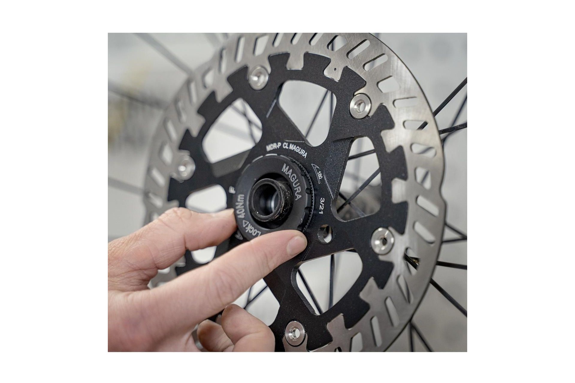 Magura Bremsscheibe MDR-P Center-Lock für TA, 180 mm