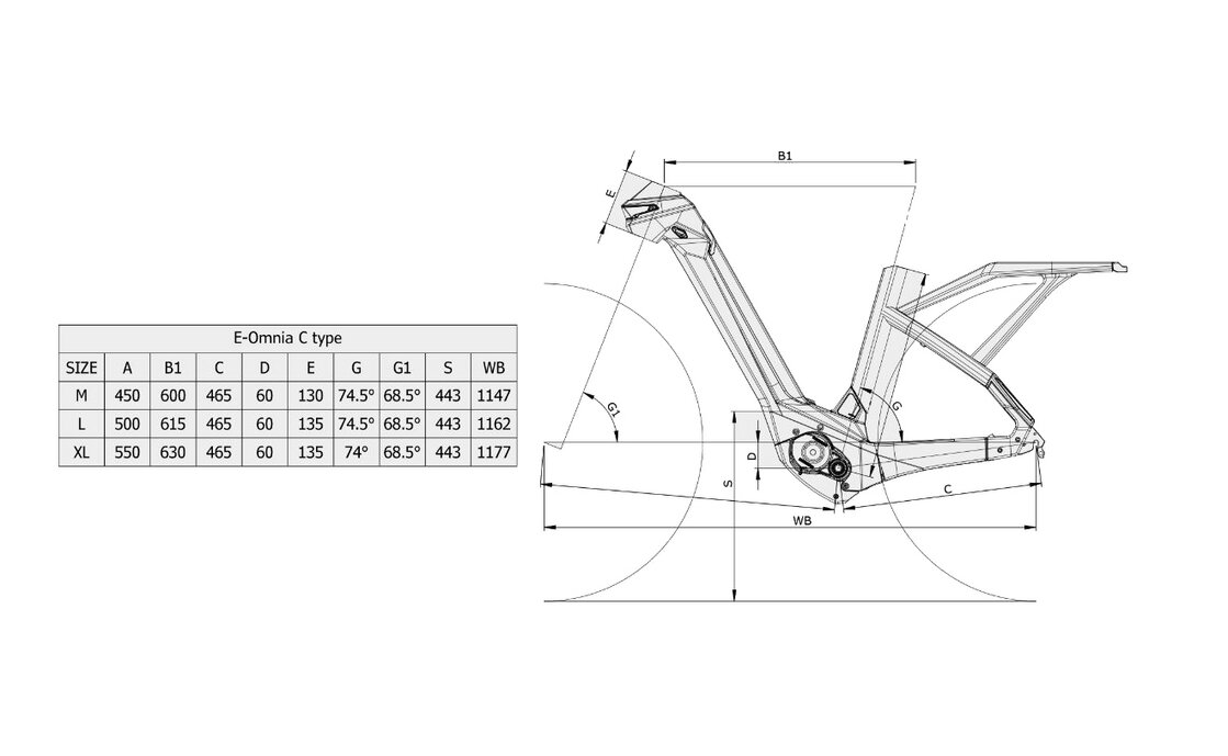 Bianchi E-Omnia C Type - Deore - 625 Wh - 29 Zoll - Tiefeinsteiger - 2023