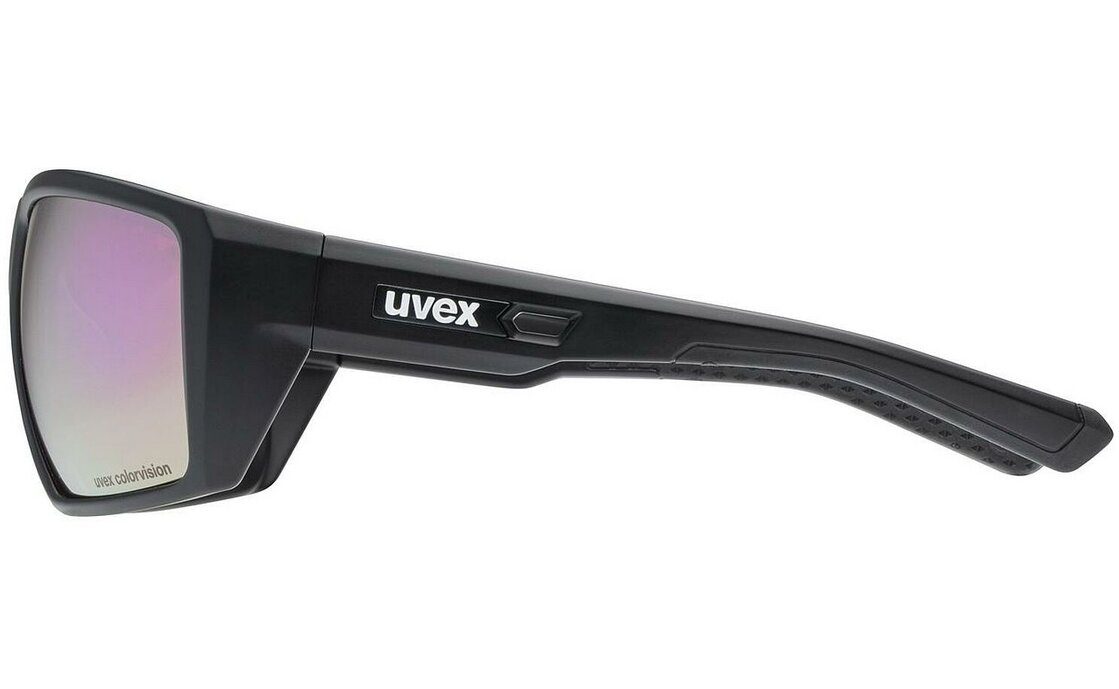 Uvex MTN Venture CV Black Matt / Mirror Pink