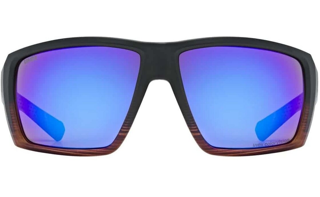 Uvex MTN Venture CV Black Deep Matt / Mirror Blue