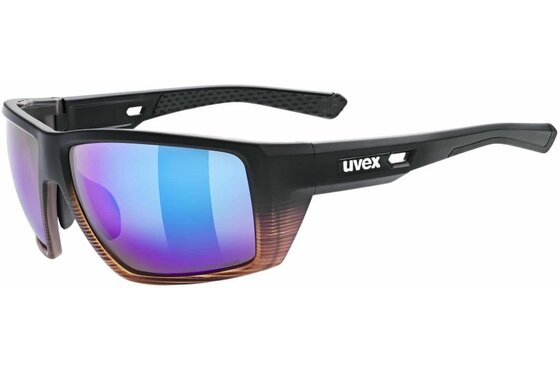 XXL Sale % - Uvex MTN Venture CV Black Deep Matt / Mirror Blue