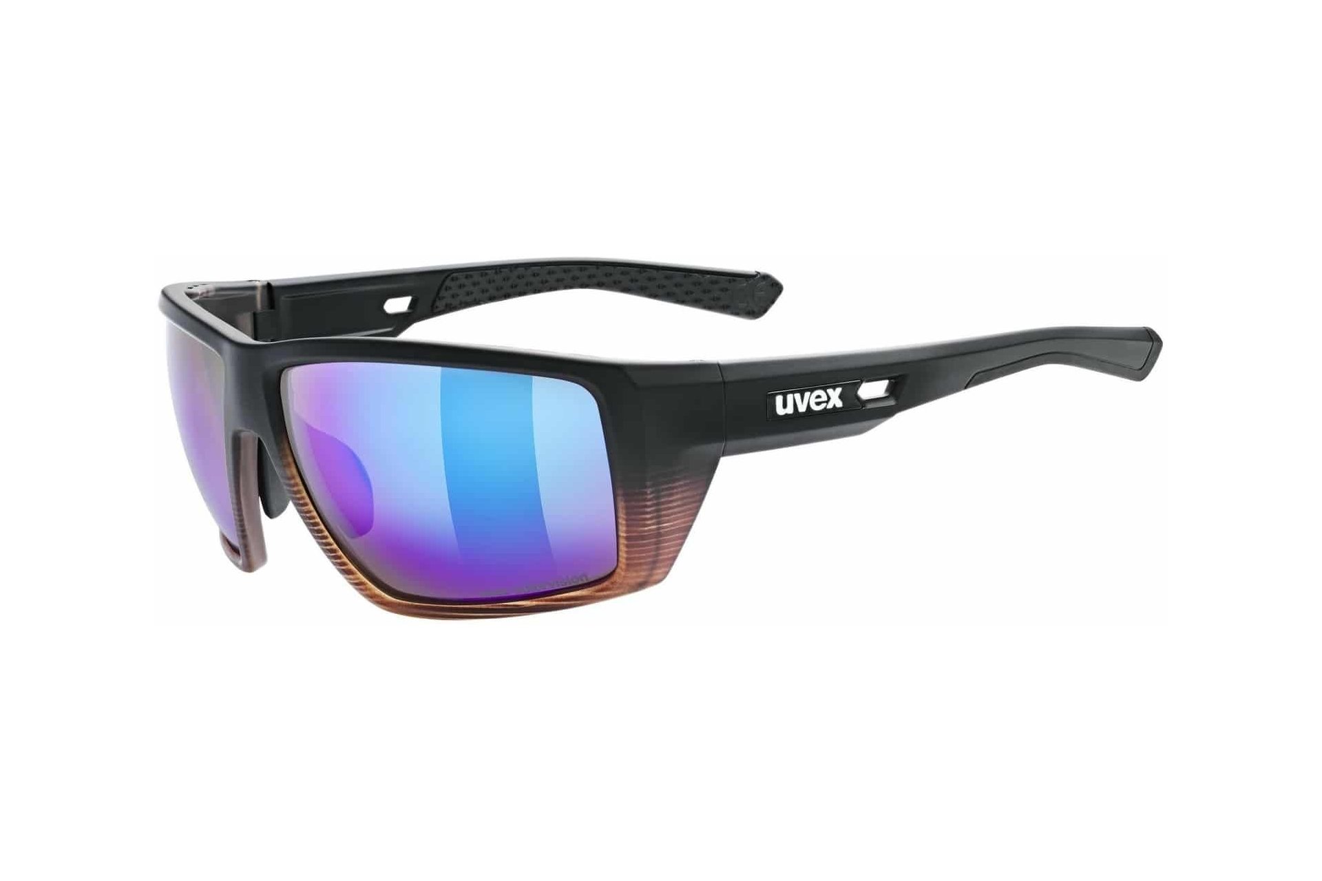 Uvex MTN Venture CV Black Deep Matt / Mirror Blue