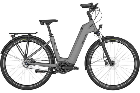 mit Beleuchtung - Fahrräder - Bergamont E-Horizon N5e FH Belt Wave - 500 Wh - 28 Zoll - Tiefeinsteiger - 2024