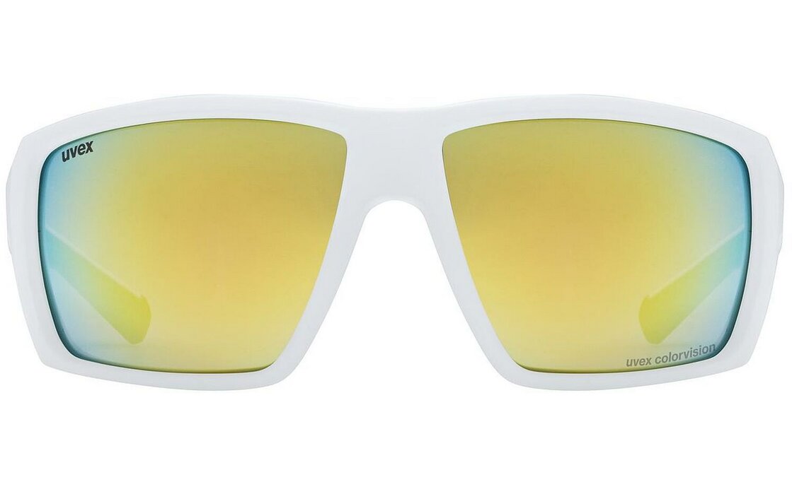Uvex MTN Venture CV White Matt / Mirror Yellow