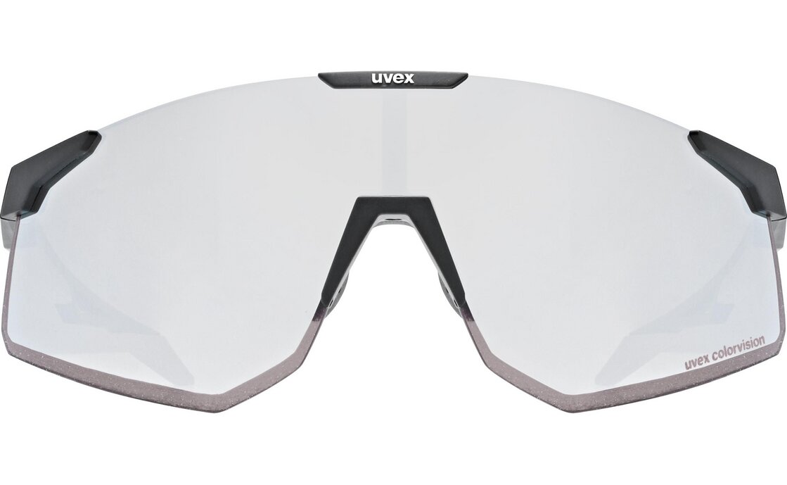 Uvex Pace Perform S CV Black Matt / Mirror Silver