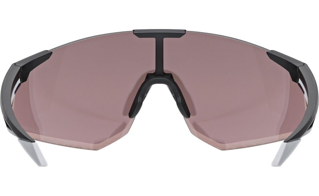 Uvex Pace Perform S CV Black Matt / Mirror Silver