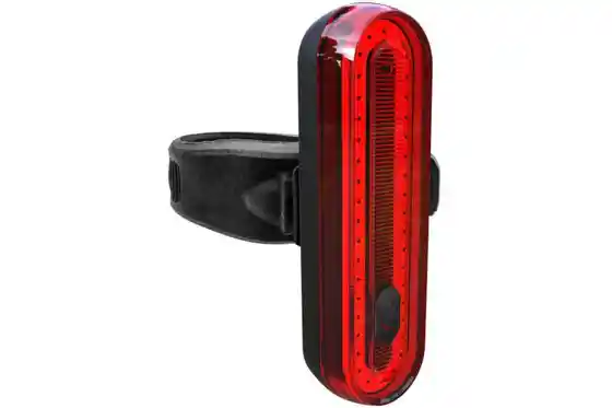Fahrradzubehör - B&uuml;chel Micro Lens COB Stoptech R&uuml;cklicht mit Bremslichtfunktion