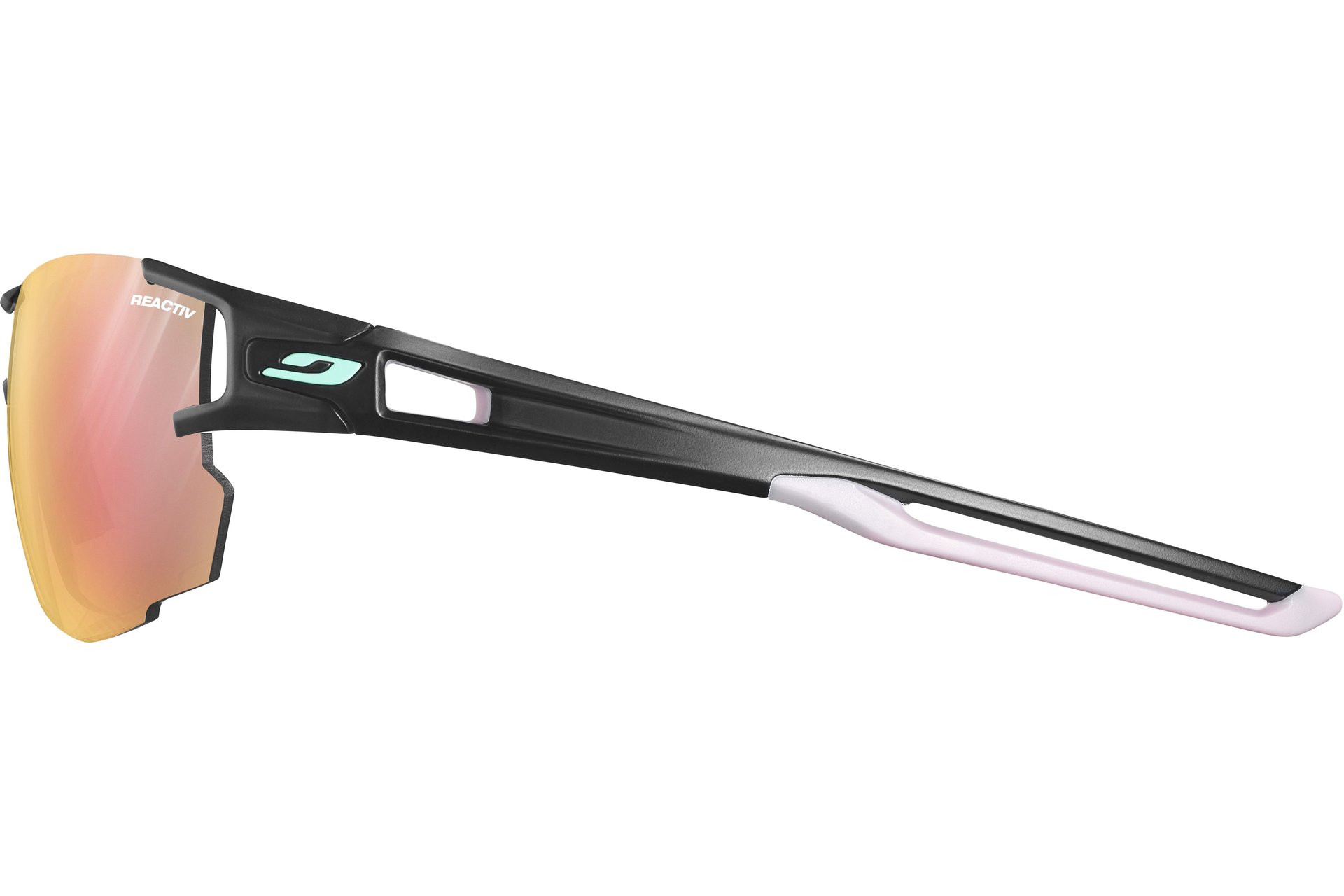 Julbo Aerolite Schwarz Translucent matte / Pastellrosa - Rosa Gold