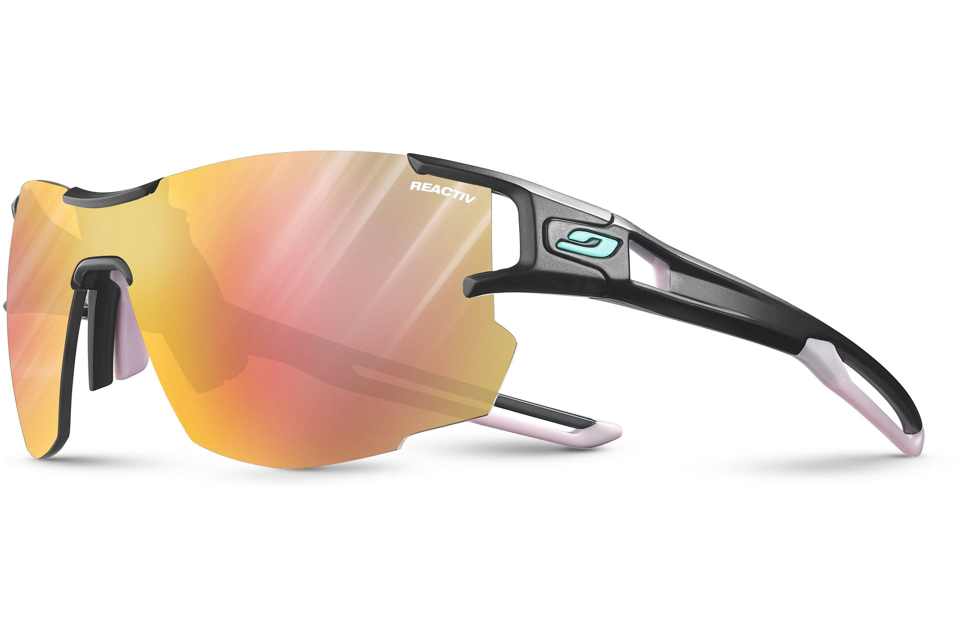 Julbo Aerolite Schwarz Translucent matte / Pastellrosa - Rosa Gold
