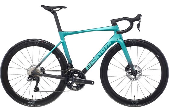 Shimano Ultegra - Rennräder - Bianchi Specialissima Pro - Ultegra Di2 - 4iiii PowerMeter - 28 Zoll - Diamant - 2025