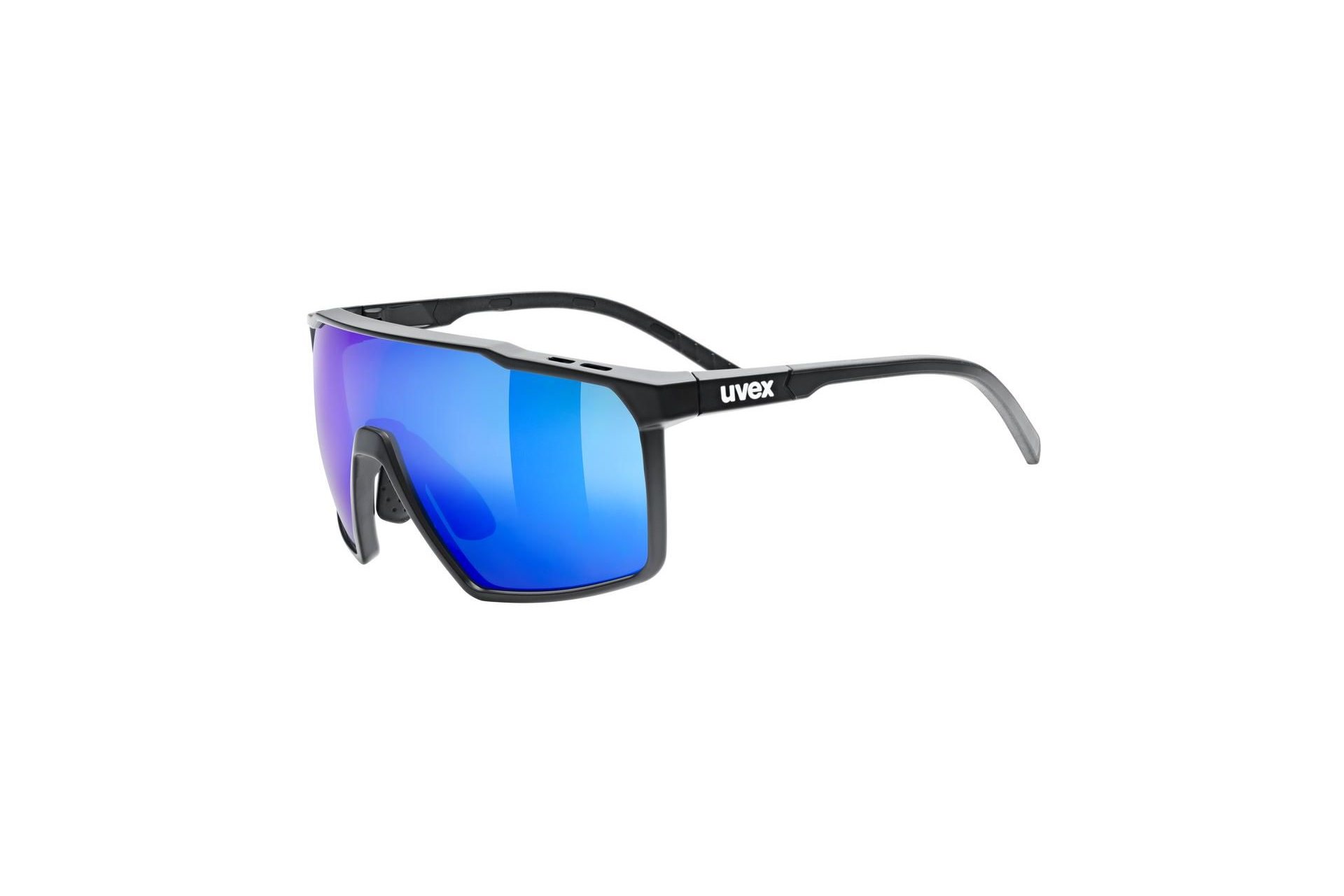 Uvex MTN Perform S Black Matt / Mirror Blue