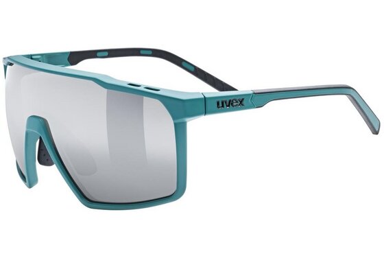 XXL Sale % - Uvex MTN Perform S Teal Matt / Mirror Silver