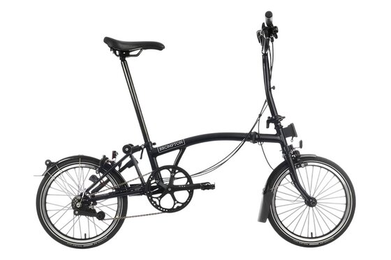 Fahrräder - Brompton C Line Explore Black Edition - 16 Zoll - Faltrahmen - 2026