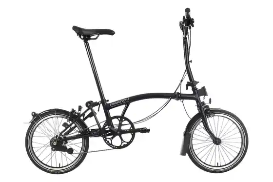 Brompton - Faltrad-Klapprad - Brompton C Line Explore Black Edition - 16 Zoll - Faltrahmen - 2026