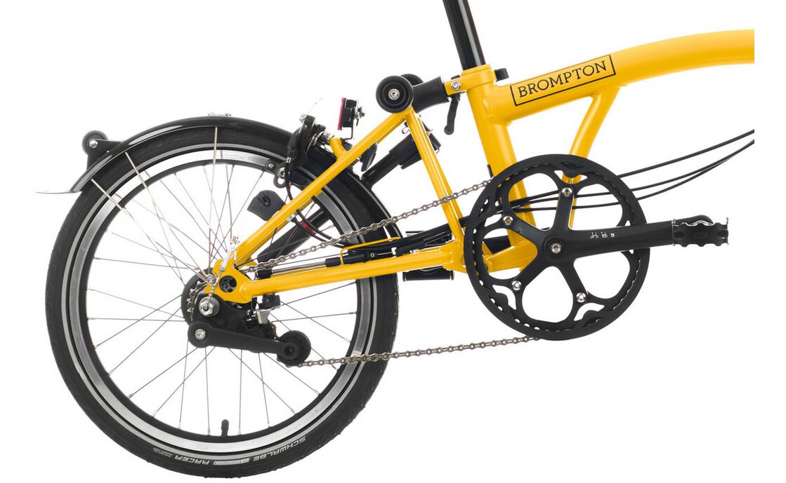 Brompton C Line Explore Black Edition - 16 Zoll - Faltrahmen - 2025