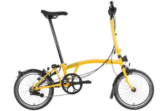 Brompton - Faltrad-Klapprad - Brompton C Line Explore Black Edition - 16 Zoll - Faltrahmen - 2026