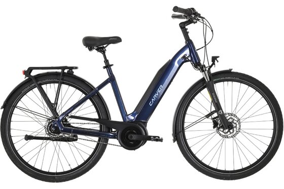 Damen - 28 Zoll - E-Bike City - Carver Cityzen E.410 RT - 400 Wh - 28 Zoll - Tiefeinsteiger - 2025