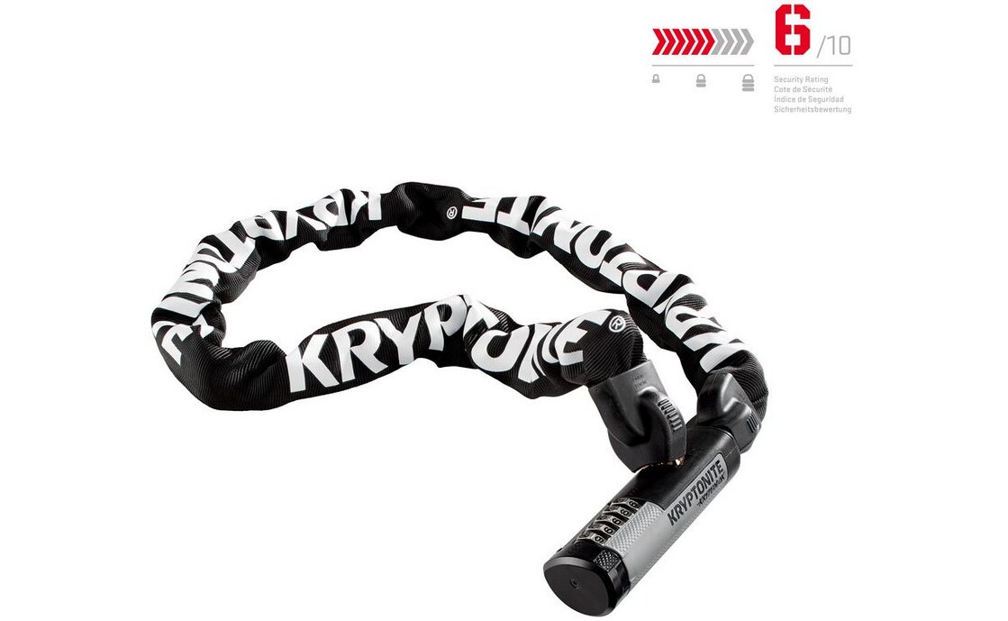 Kryptonite KryptoLok 912 Combo Integrated Chain Kettenschloss
