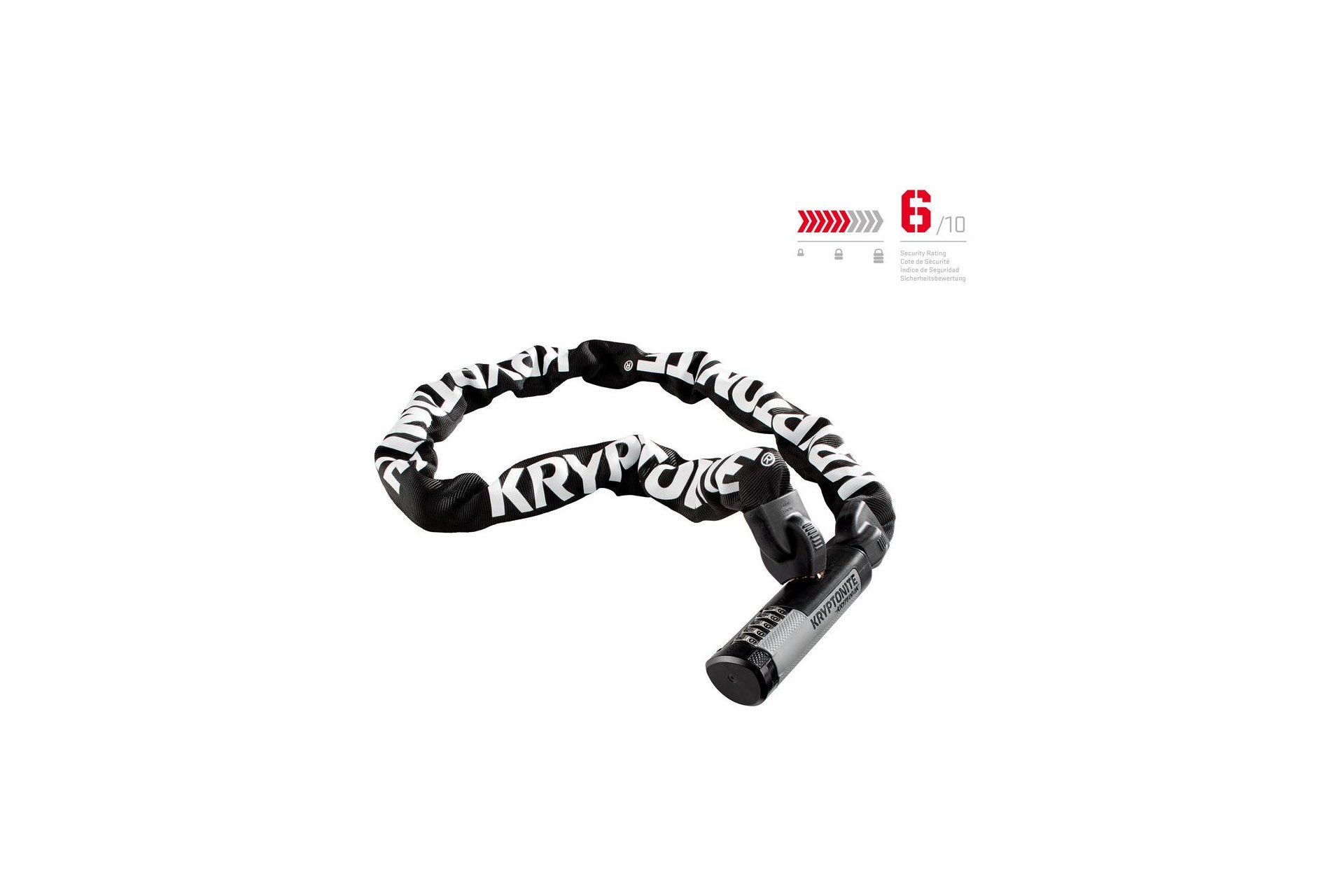 Kryptonite KryptoLok 912 Combo Integrated Chain Kettenschloss