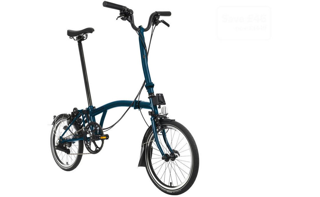 Brompton C Line Explore Black Edition - 16 Zoll - Faltrahmen - 2025