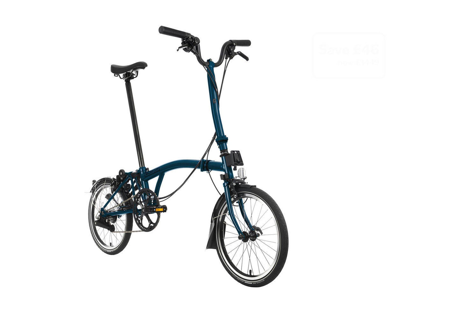 Brompton C Line Explore Black Edition - 16 Zoll - Faltrahmen - 2025