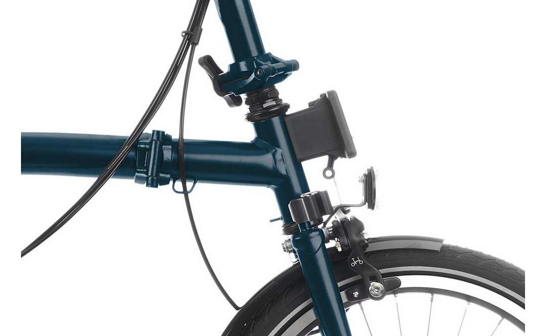 Brompton C Line Explore Black Edition - 16 Zoll - Faltrahmen - 2025