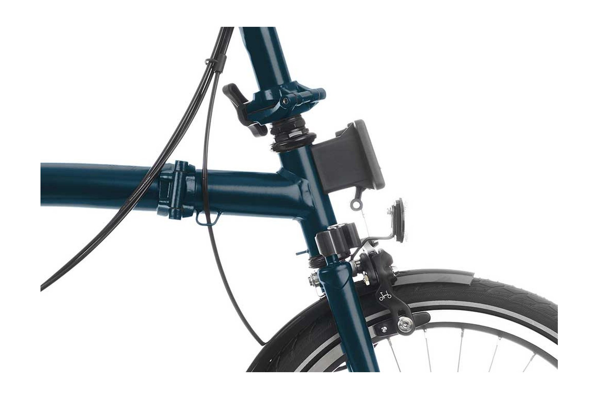 Brompton C Line Explore Black Edition - 16 Zoll - Faltrahmen - 2025