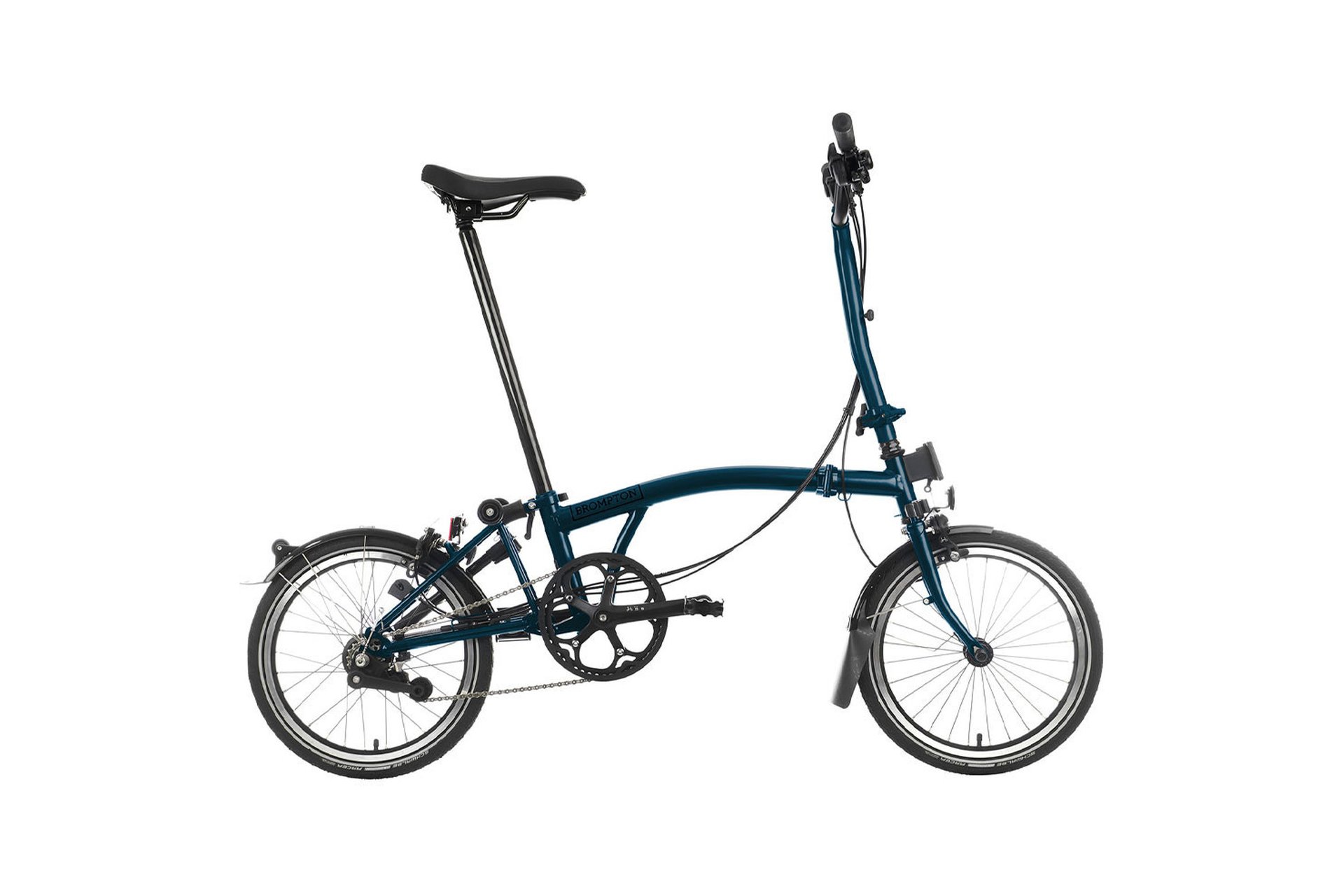 Brompton C Line Explore Black Edition - 16 Zoll - Faltrahmen - 2025