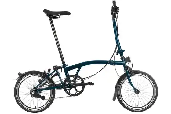 Brompton - Faltrad-Klapprad - Brompton C Line Explore Black Edition - 16 Zoll - Faltrahmen - 2026