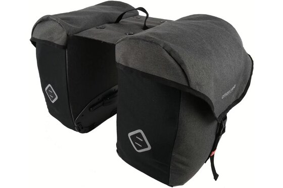 Gepäckträgertaschen - AtranVelo Zap Doppeltasche AVS Adapter