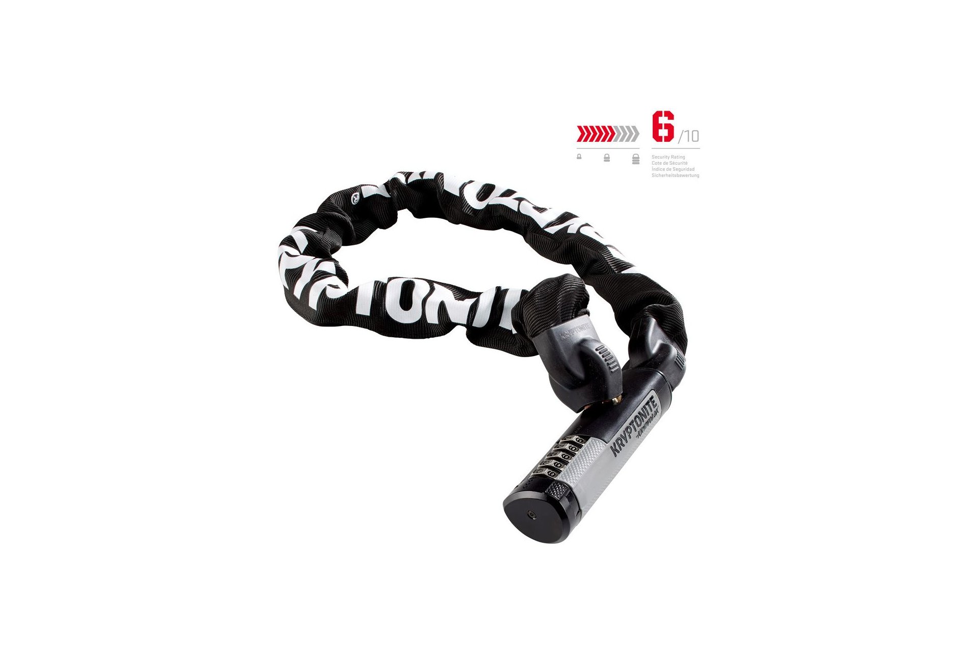 Kryptonite KryptoLok 990 Combo Integrated Chain Kettenschloss