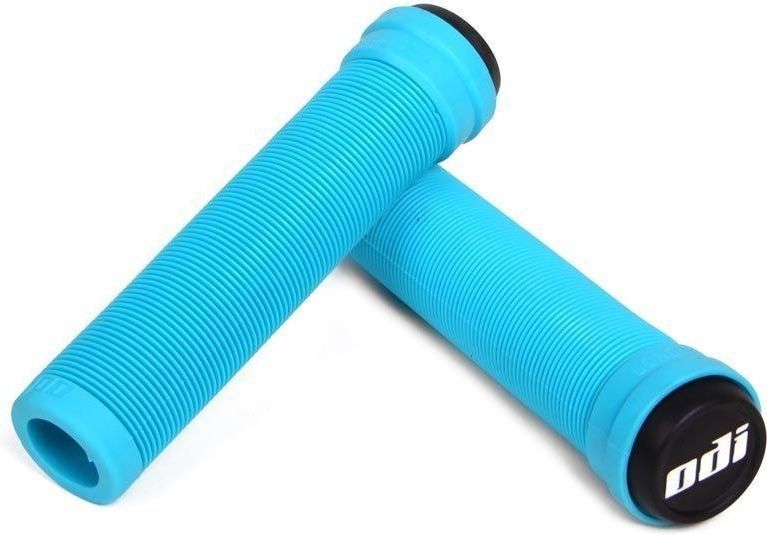 ODI Longneck SL Fahrradgriffe – Flangeless, Lila, 143 Mm Länge, 100 G Paar