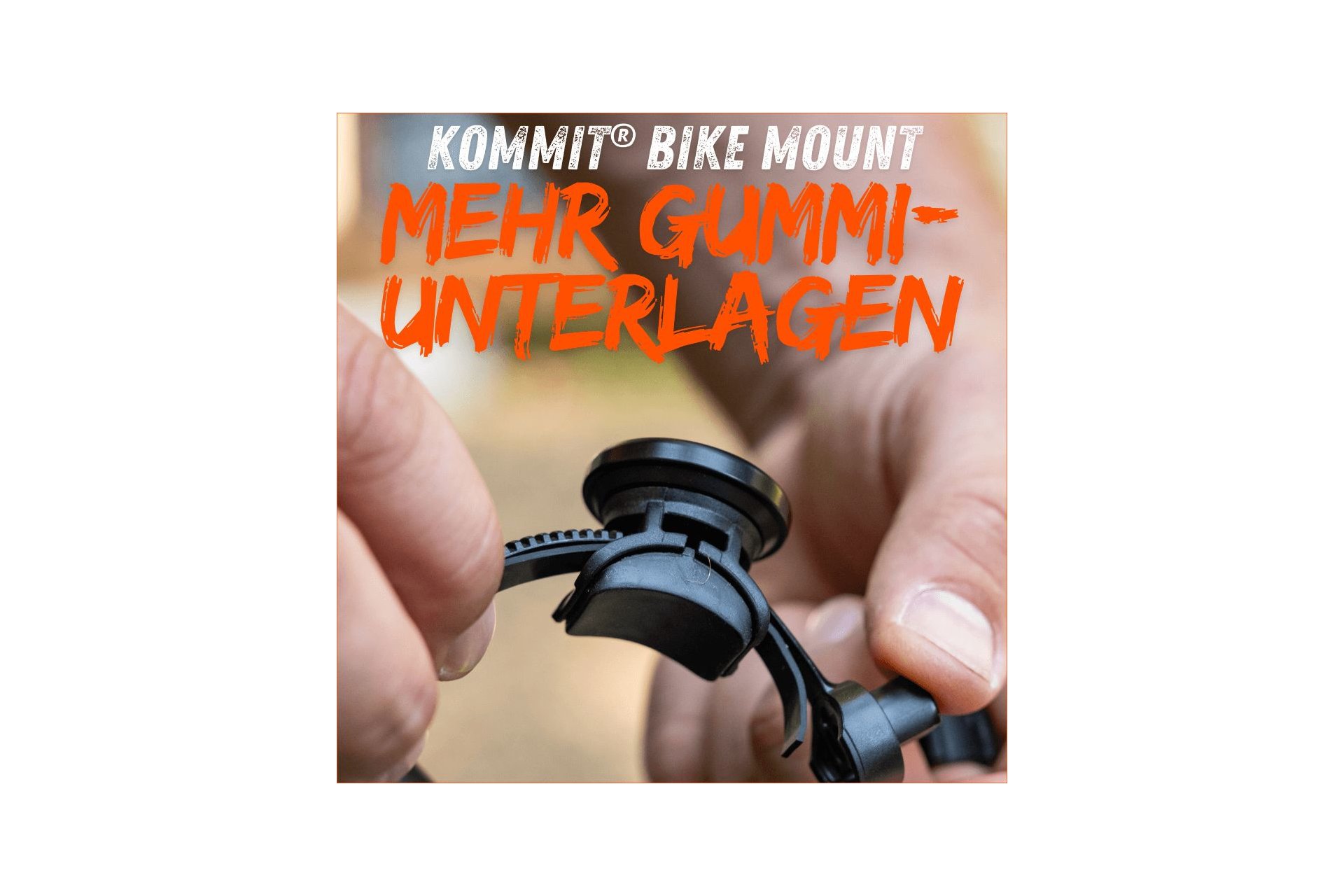 KOMMIT Bike Mount, Vorbauhalterung für Bike Zugsystem Abschleppseil