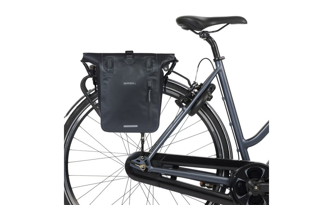 Basil Einzelpacktasche Rivo M MIK Hooks