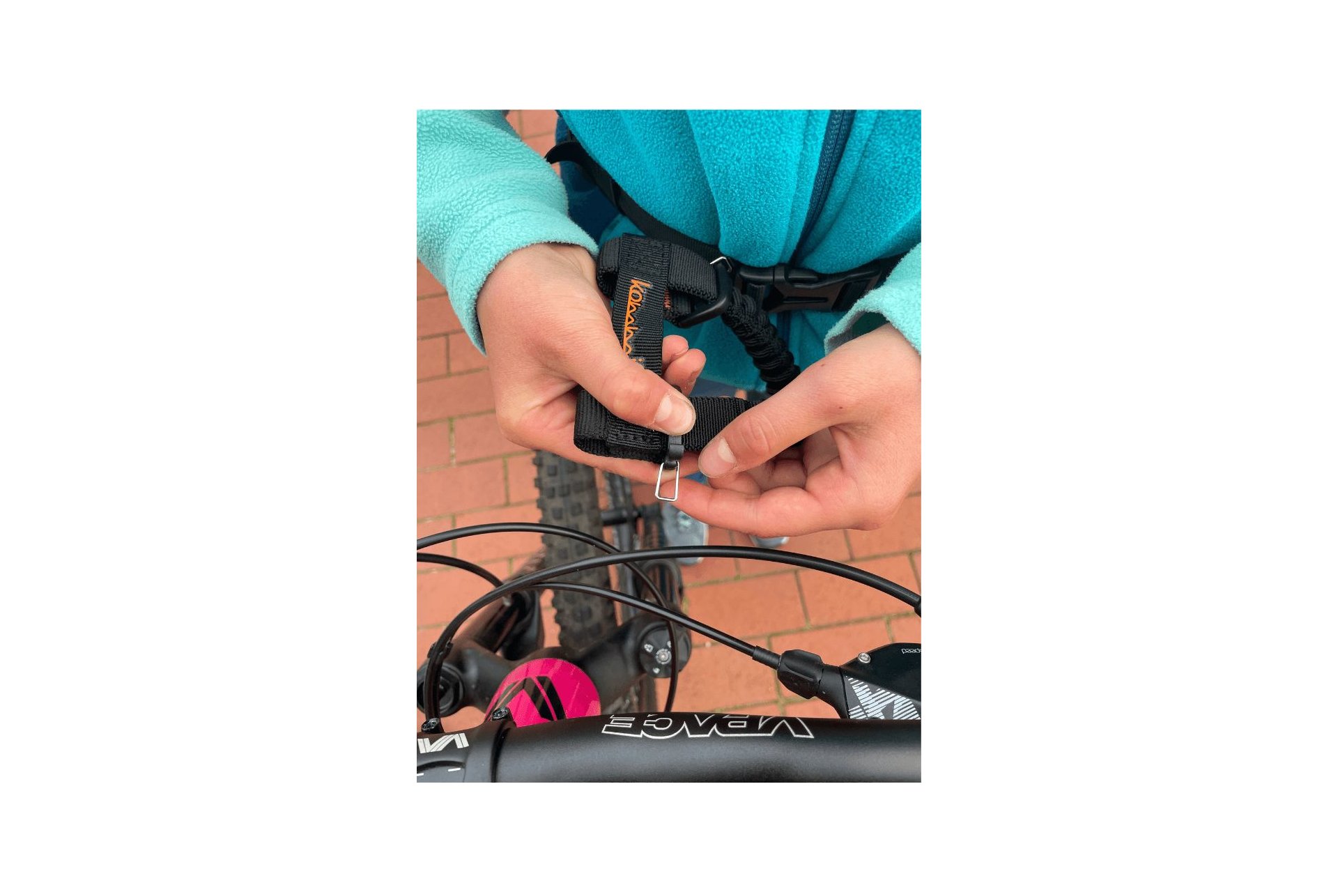 KOMMIT Bike Bungee, flexible Befestigung für Bike Zugsystem