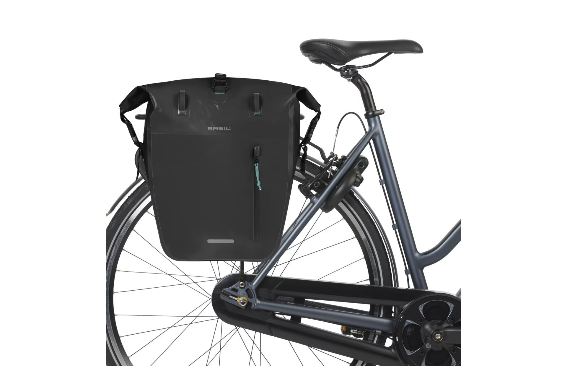 Basil Einzelpacktasche Rivo M MIK Hooks