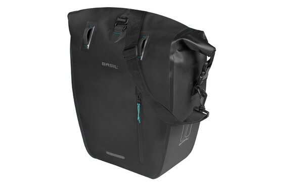 Gepäckträgertaschen - Basil Einzelpacktasche Rivo M MIK Hooks