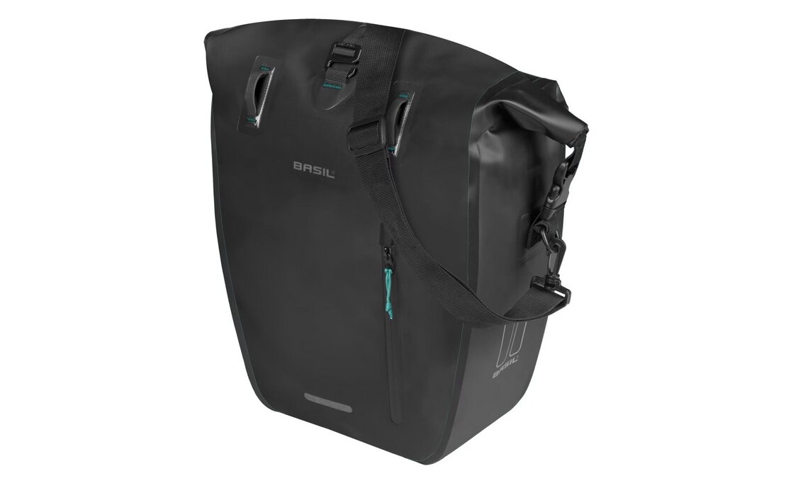 Basil Einzelpacktasche Rivo M MIK Hooks