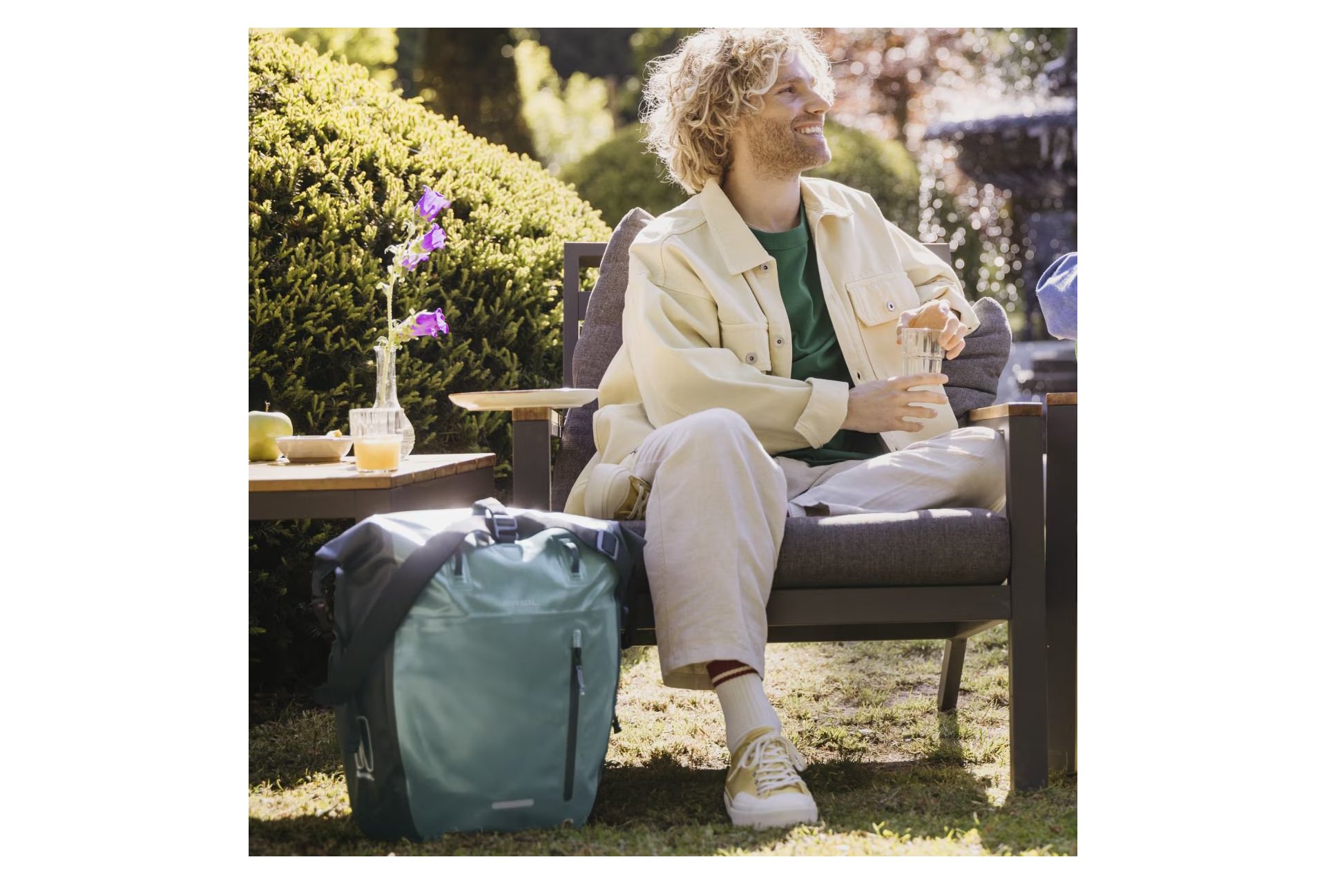 Basil Einzelpacktasche Rivo M MIK Hooks